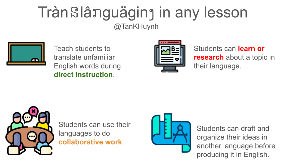 How Translanguaging Can Be Part of Any Lesson